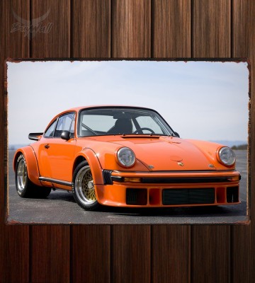 Металлическая табличка Porsche 911 Turbo RSR (934)